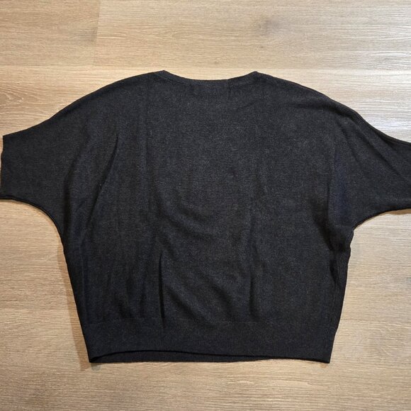 Quince Cotton Cashmere Sweater Lot Of 2 Womens Sz Large Link Stitch Dolman EUC - Picture 12 of 12